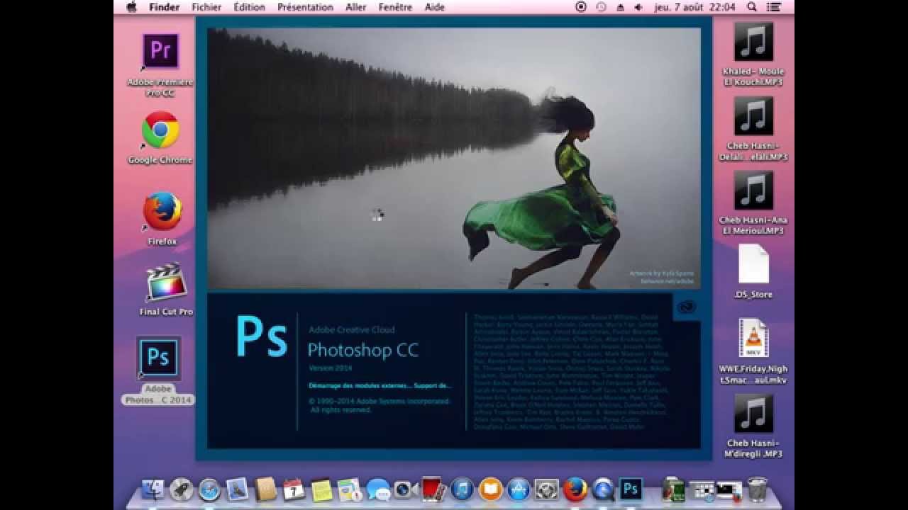 Adobe Photoshop Mac OS X 10.7.5